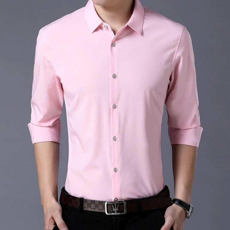Camisa Masculina Social Casual – Elegante, Moderna e Confortável