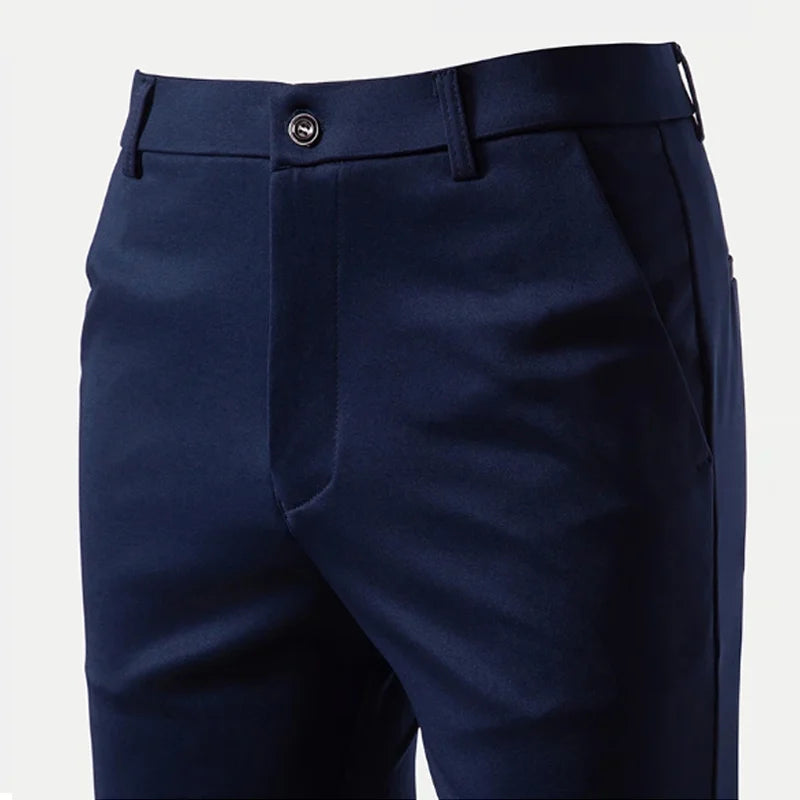 Calça Social Masculina Slim Elyon – Estilo, Conforto e Elegância em um Só Look