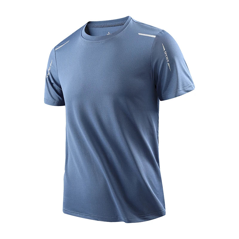 Camiseta Masculina de Corrida – Conforto, Elasticidade e Secagem Rápida