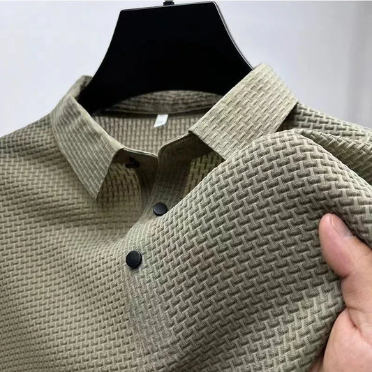 Camisa Polo Masculina Elyon Classic – Estilo, Leveza e Conforto no Seu Dia a Dia
