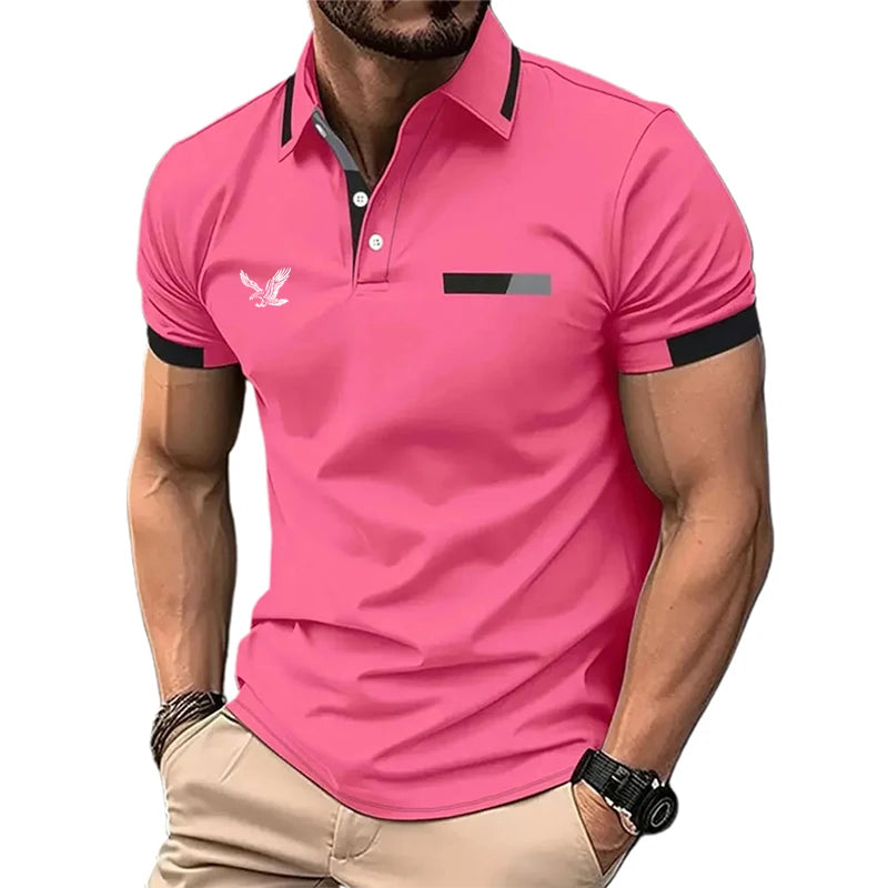 Camisa Polo Masculina Elyon Classic – Estilo, Leveza e Conforto no Seu Dia a Dia