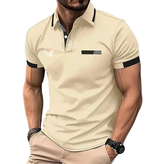Camisa Polo Masculina Elyon Classic – Estilo, Leveza e Conforto no Seu Dia a Dia
