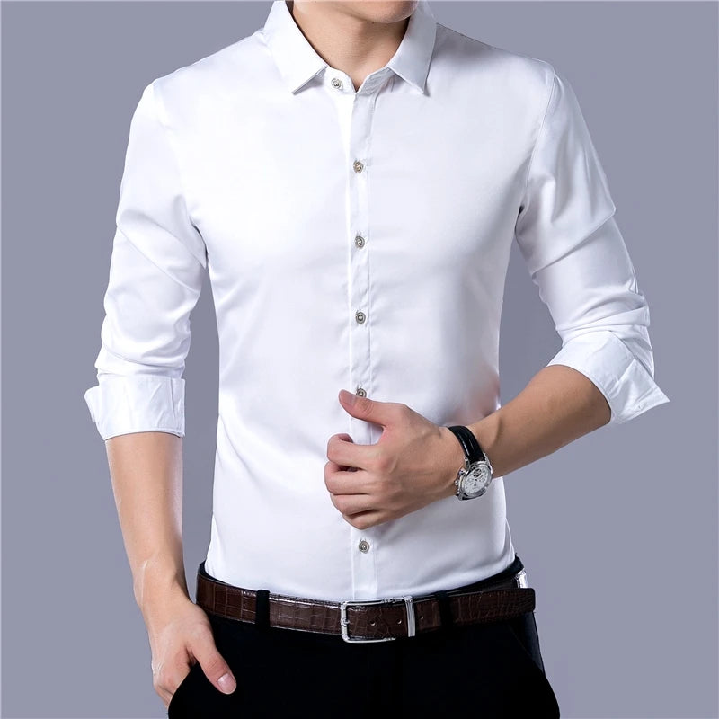 Camisa Masculina Social Casual – Elegante, Moderna e Confortável