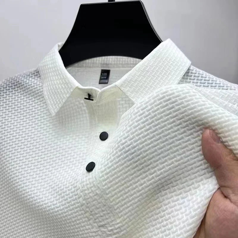 Camisa Polo Masculina Elyon Classic – Estilo, Leveza e Conforto no Seu Dia a Dia