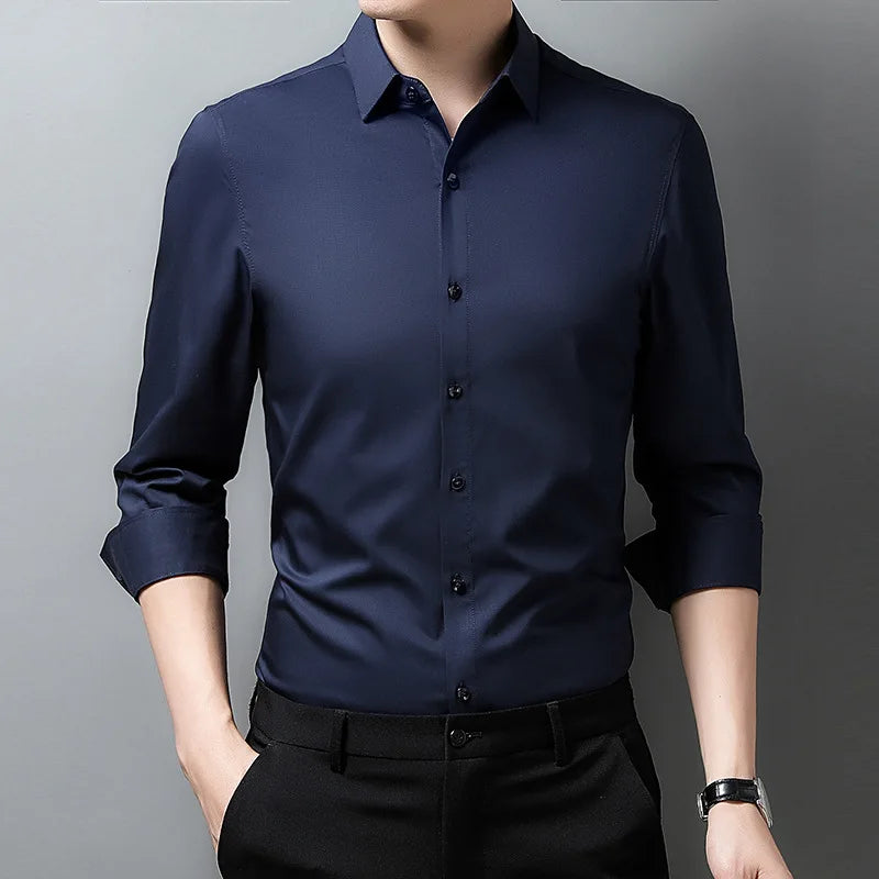 Camisa Masculina Social Casual – Elegante, Moderna e Confortável