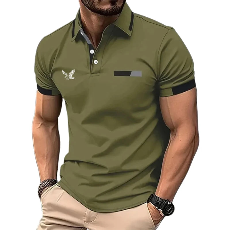 Camisa Polo Masculina Elyon Classic – Estilo, Leveza e Conforto no Seu Dia a Dia