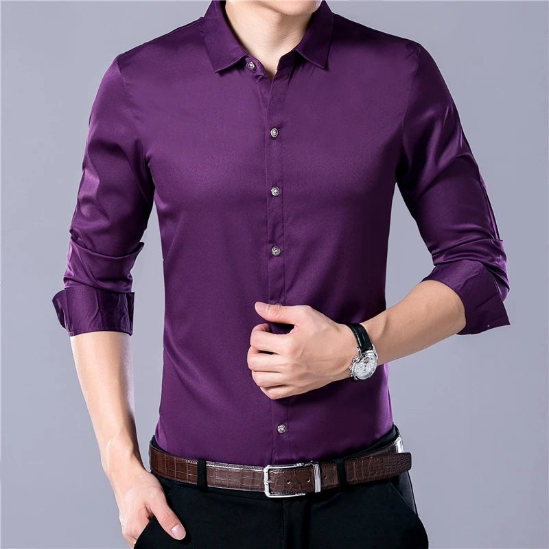 Camisa Masculina Social Casual – Elegante, Moderna e Confortável