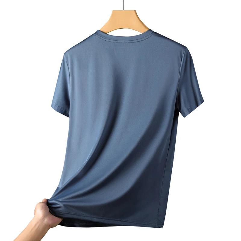 Camiseta Masculina de Corrida  – Conforto, Elasticidade e Secagem Rápida