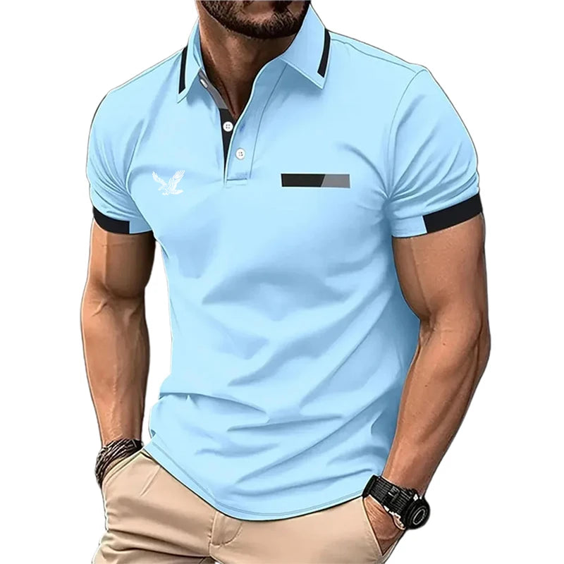 Camisa Polo Masculina Elyon Classic – Estilo, Leveza e Conforto no Seu Dia a Dia