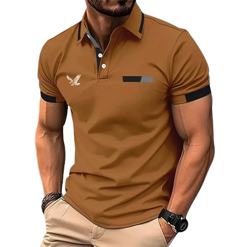 Camisa Polo Masculina Elyon Classic – Estilo, Leveza e Conforto no Seu Dia a Dia